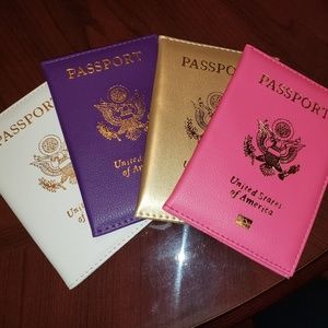 BUNDLE: 4 PASSPORT HOLDERS